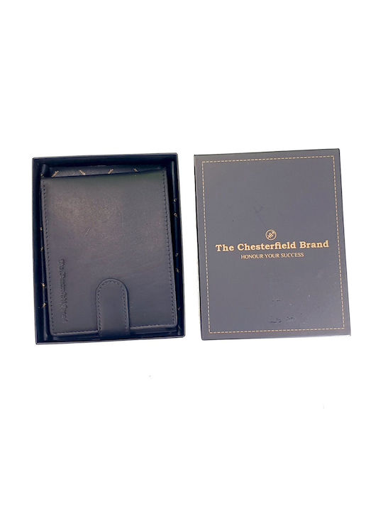 Leather Men's Wallet Cards with RFID Black