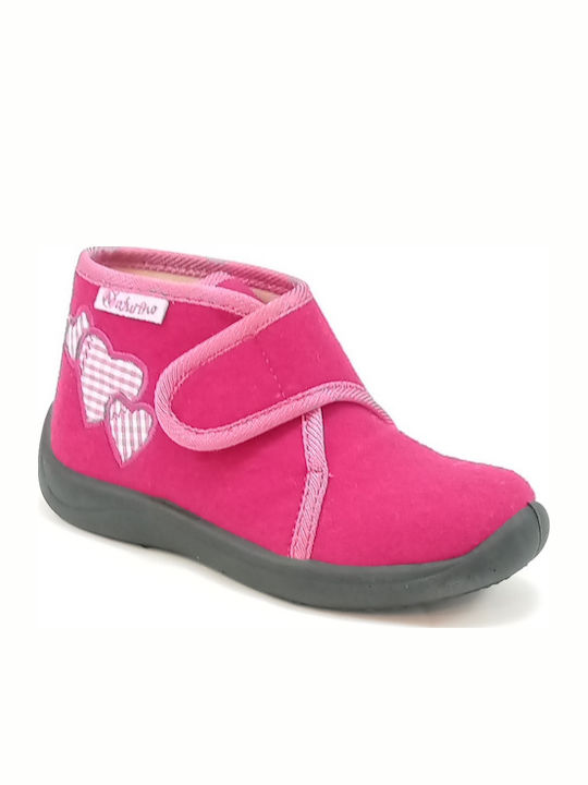 Anatomic Kids Slippers Boots Fuchsia