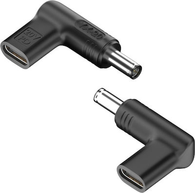 Powertech Conector pentru încărcător USB-C pentru Asus 6x3,7 mm, negru