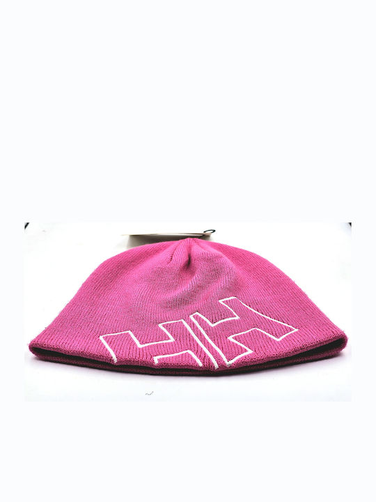 Outline Beanie Frauen Beanie Gestrickt in Fuchsie Farbe