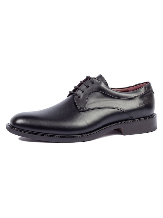 Softies Men's Leather Casual Shoes Black