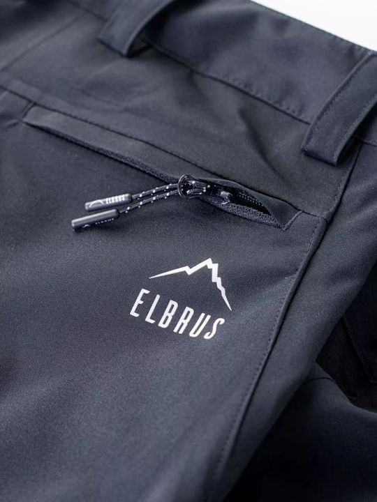 Elbrus Γυναικείο Μακρύ Παντελόνι Πεζοπορίας Μαύρο