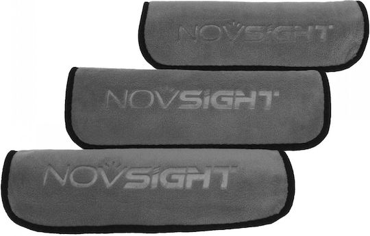 NovSight Cloths Microfiber Drying for Body Car Gray 3pcs
