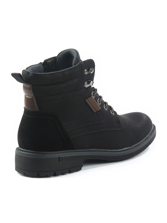 Schwarz Herrenstiefel