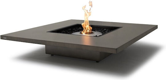Ecosmart Fire 50 Επιδαπέδιο Τζάκι Βιοαιθανόλης Εσωτερικού / Εξωτερικού Χώρου Γκρι