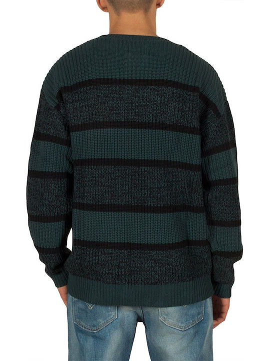 Globe Men's Long Sleeve Sweater teal-black