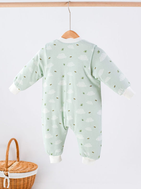 Ako Winter Schlafsack mit Füßen 2.5 Tog mint