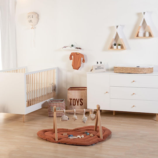 Childhome Polymorphic Baby Crib Wonder White White