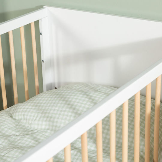 Childhome Polymorphic Baby Crib Wonder White White
