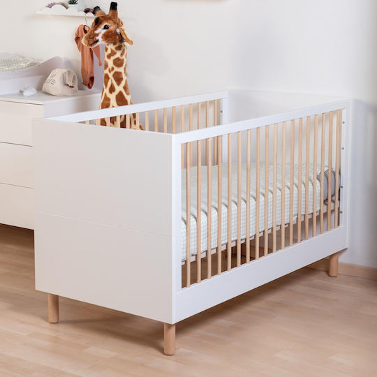 Childhome Polymorphic Baby Crib Wonder White White