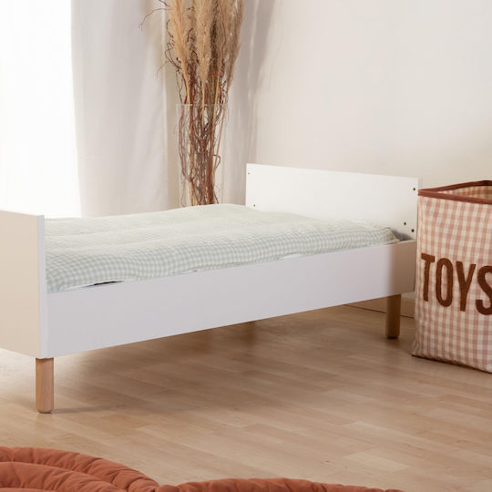 Childhome Polymorphic Baby Crib Wonder White White