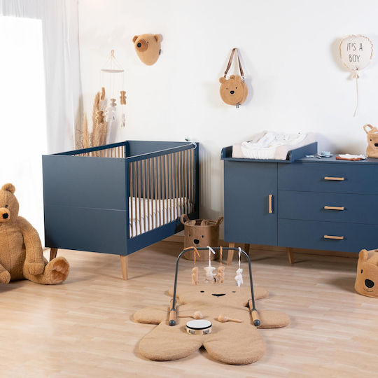 Childhome Babybett Kinderbett Kinderbett Bold Blau