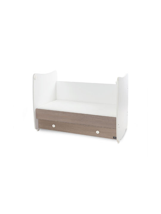 Lorelli Pătuț Bebeluși Multifuncțional Dream White/Coffee New pentru Saltea 60x120cm Lorelli Pătuț Bebeluși Multifuncțional Dream White/Coffee New pentru Saltea 60x120cm