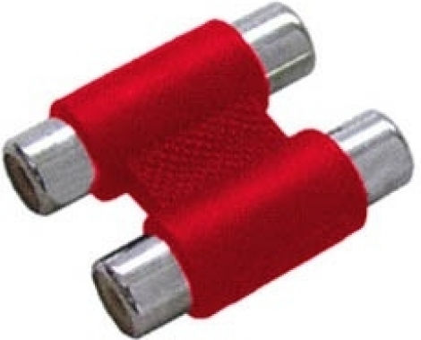 Lz LZ G048N Konverter RCA 2x weiblich zu RCA 2x weiblich Rot 10Stück