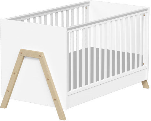 Casababy Patut Cabriolet Oslo Albă