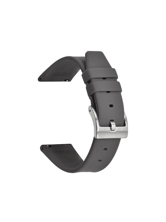 Gummi-Armband Gray 22mm