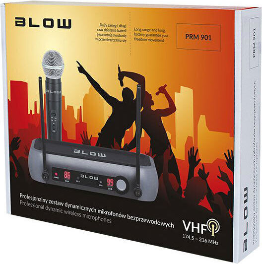 Blow PRM-902 Ασύρματο Δυναμικό Μικρόφωνο Χειρός για Φωνητικά