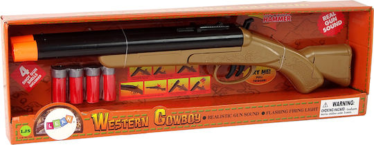 Lean Toys Cowboy Shotgun Pistol pentru copii 46buc | Skroutz Romania