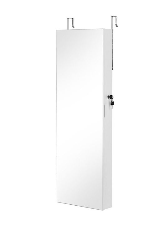 Costway Ντουλάπα Κοσμημάτων Ξύλινη 36x10x108cm