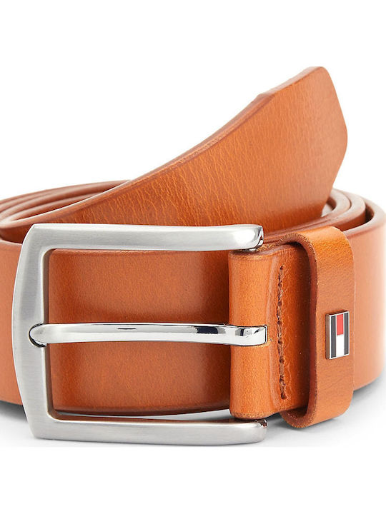 DENTON Men's Belt Leather Brown