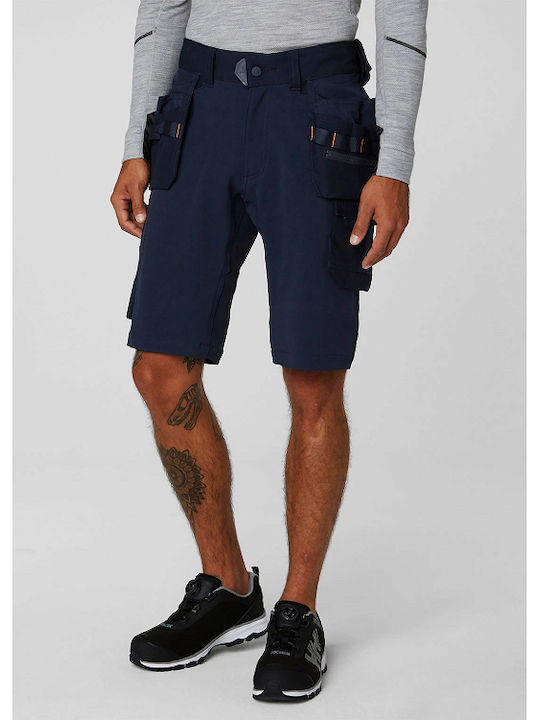 Pantaloni Scurți Bărbați Albastru Marin