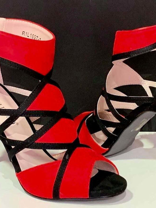 Suede Πέδιλα Κόκκινα
