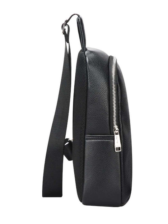 Leather Men's Briefcase Black
