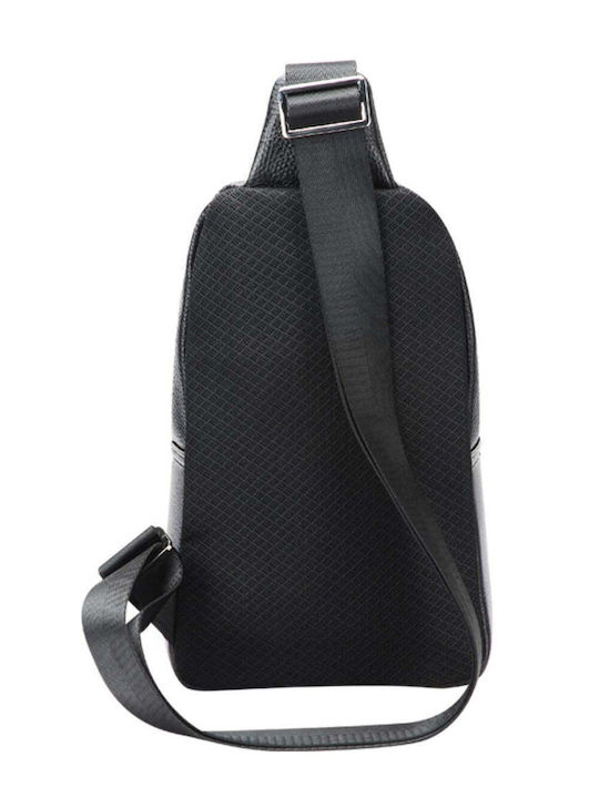 Leather Men's Briefcase Black