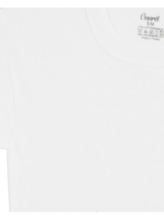 Men's Undershirts Short-sleeved White 2Pack