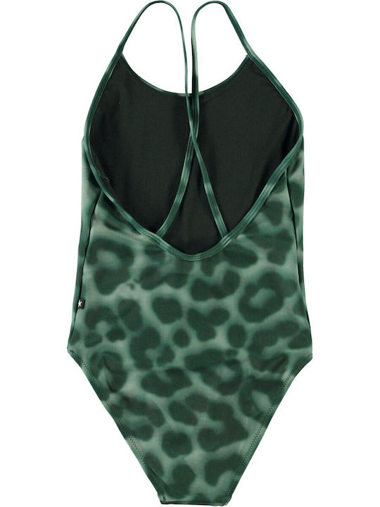 Molo One-Piece Swimsuit Animal Print Light Green 8S23P521