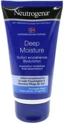 Neutrogena Deep Moisture Bodylotion Hidratantă Loțiune pentru Corp 75ml