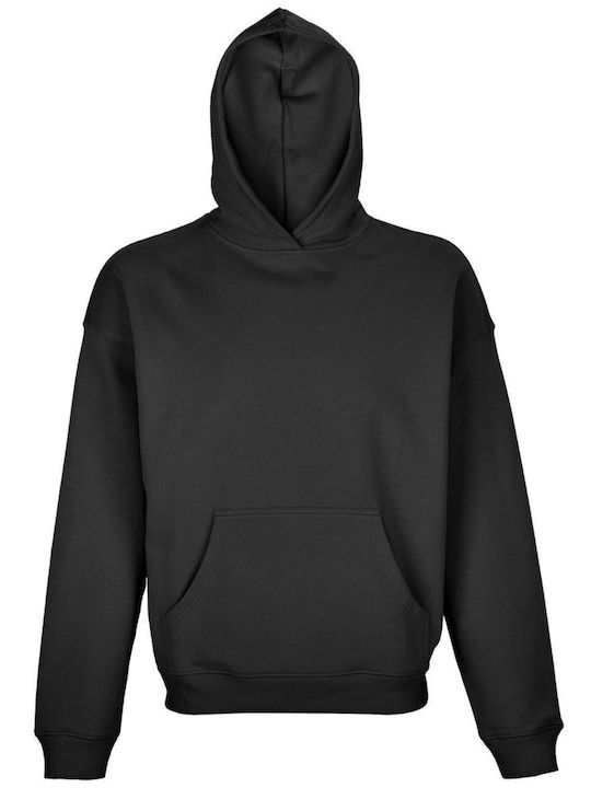 Young It Herren Sweatshirt mit Kapuze Black.