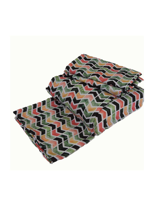 Decocraft Direction Three-Seater Sofa Throw 180x270cm Green