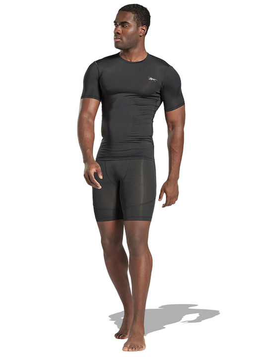 Id Train Compression Briefs Bermudă Sportivă de Bărbați Neagră
