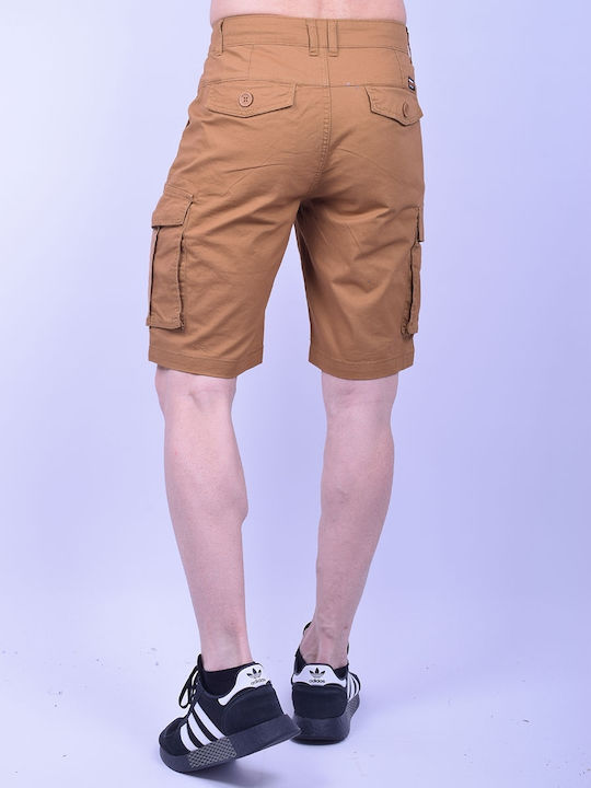 Paco & Co 214623 Men's Shorts Cargo Camel