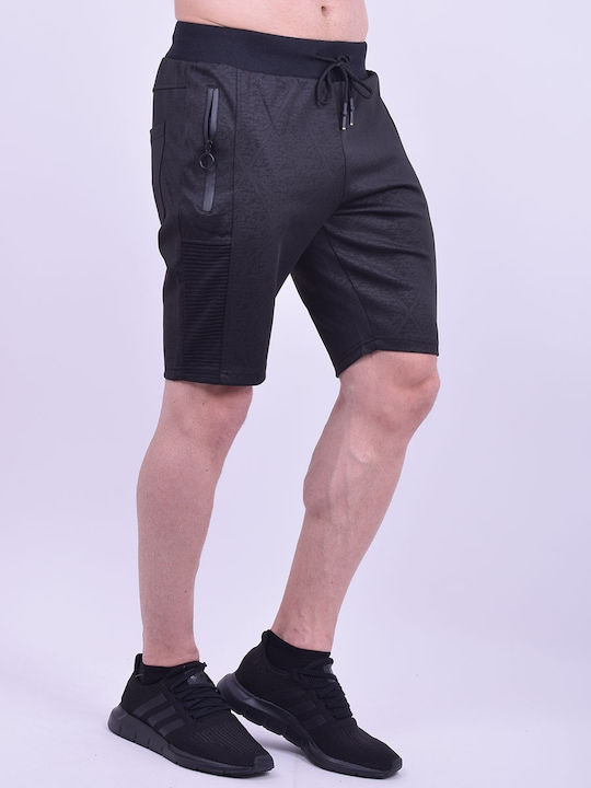 Furia Rossa Men's Athletic Shorts Black.