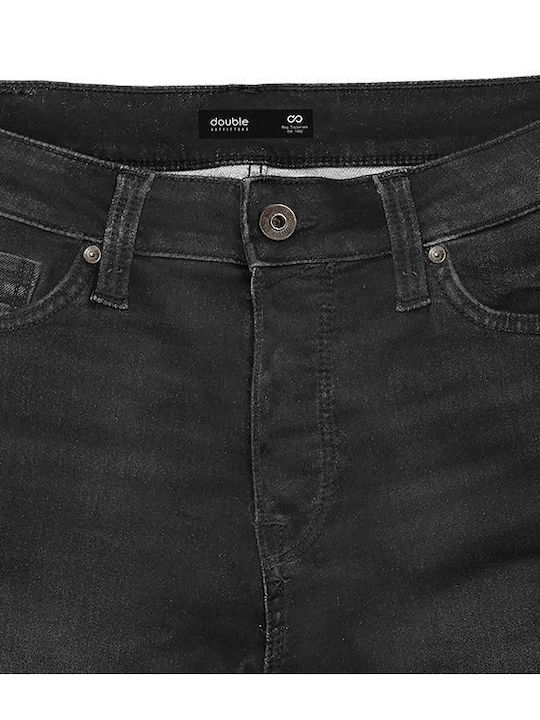 Double Herrenshorts Jeans BLACK