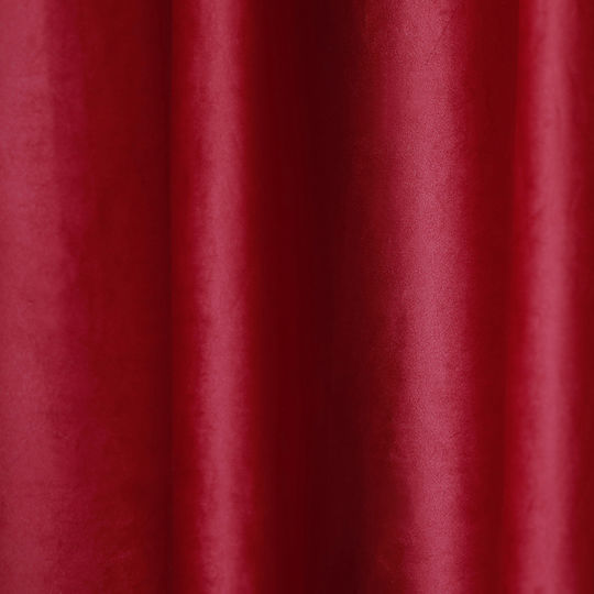 Decocraft Vorhang mit Bleistiftfalten Burgundisch 140x270cm Decocraft Vorhang mit Bleistiftfalten Burgundisch 140x270cm