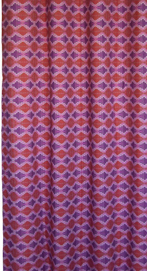 Decocraft Frida Mit Bleistiftfalten Lila 140x270cm