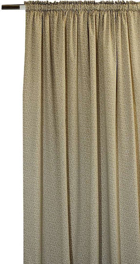 Decocraft Vorhang mit Bleistiftfalten Beige 140x270cm