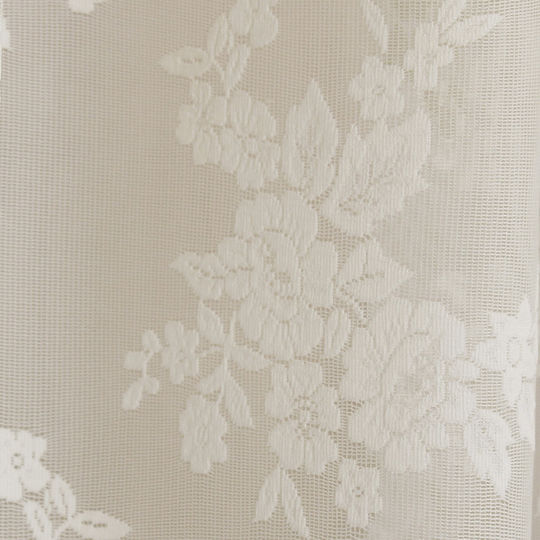 Decocraft Curtain With Grommets Classic White 140x260cm