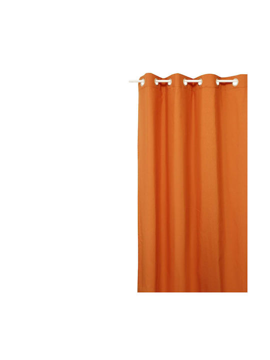 Decocraft Vorhang mit Grommet Basic Orange 140x260cm