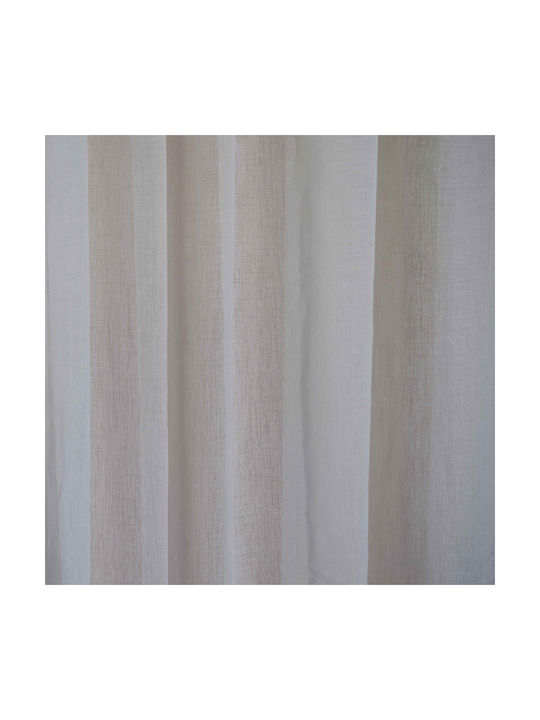 Decocraft Curtain with Pencil Pleat Doll White 140x270cm