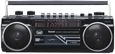 Trevi RR 501 BT Tragbares Radio mit Bluetooth und USB Schwarz