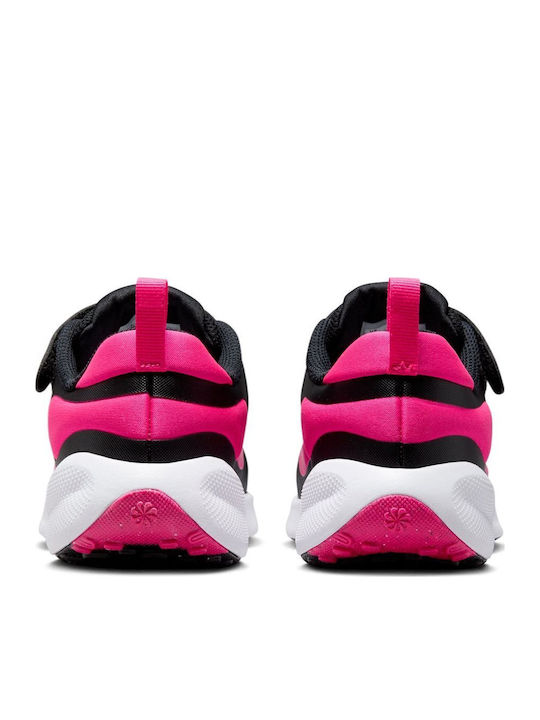 Revolution Revolution 7 Kids Sports Shoes Running with Hoop & Loop Closure Black