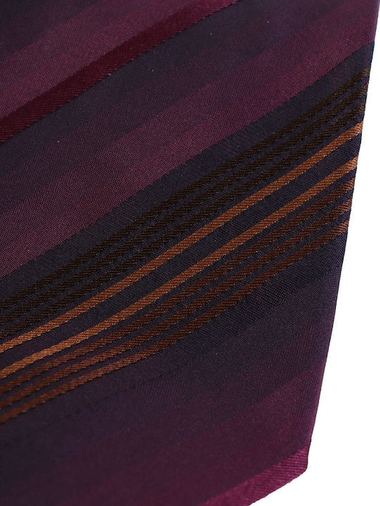 Hugo Boss Men's Tie Silk Printed in Purple Color