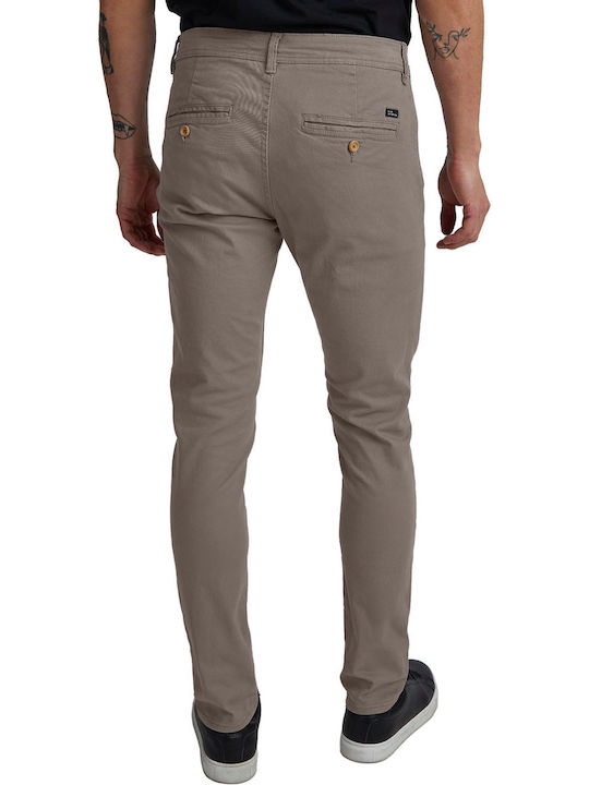 Blend Men's Chino Trousers Slim Fit Gray