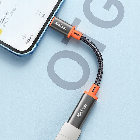 Mcdodo Lightning Männlich Zu USB-C Weiblich Orange 1Stück CA-1440