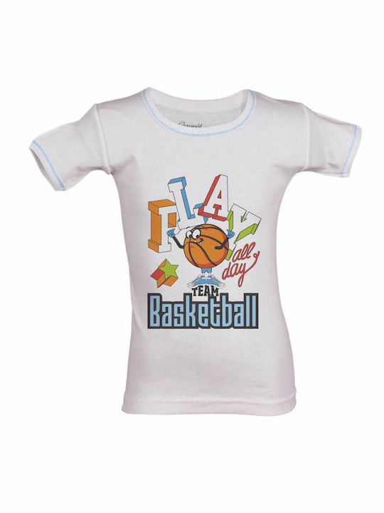 Onurel Σετ Παιδικά Φανελάκια Basketball, Space, Shark, Speed 6τμχ