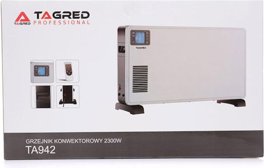 Tagred Convectoare pardoseală 2300W cu Termostat Electronic Negru